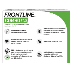 Frontline Combo Chat - Anti-puces chat et furet - 6 pipettes - BOEHRINGER INGELHEIM 2