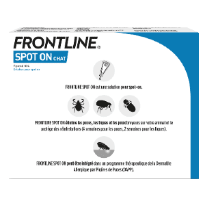 Frontline Spot On Chat - Anti-puces chat - 6 pipettes - BOEHRINGER INGELHEIM 2