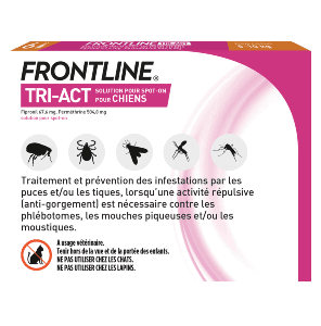 Frontline - Tri-Act S - de 5 à 10 kg - Anti-puces - 6 Pipettes - BOEHRINGER INGELHEIM 2