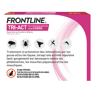 Frontline - Tri-Act XL - de 40 à 60 kg - Anti-puces - 6 Pipettes - BOEHRINGER INGELHEIM 2