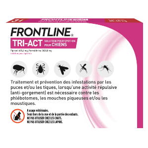 Frontline - Tri-Act XL - de 40 à 60 kg - Anti-puces - 3 Pipettes - BOEHRINGER INGELHEIM 2