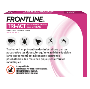 Frontline - Tri-Act XS - de 2 à 5 kg - Anti-puces - 3 Pipettes - BOEHRINGER INGELHEIM 2