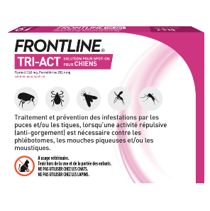 Frontline - Tri-Act XS - de 2 à 5 kg - Anti-puces - 6 Pipettes - BOEHRINGER INGELHEIM 2