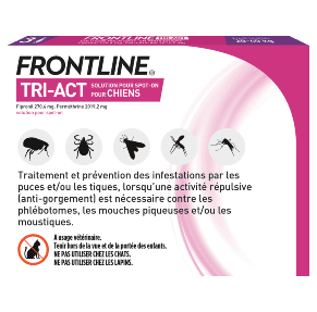 Frontline - Tri-Act L - de 20 à 40 kg - Anti-puces - 3 Pipettes - BOEHRINGER INGELHEIM 2