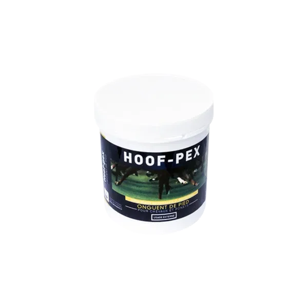 Hoof Pex - Crème grasse pour sabot du cheval - Onguent de pied - 1 L - GREENPEX