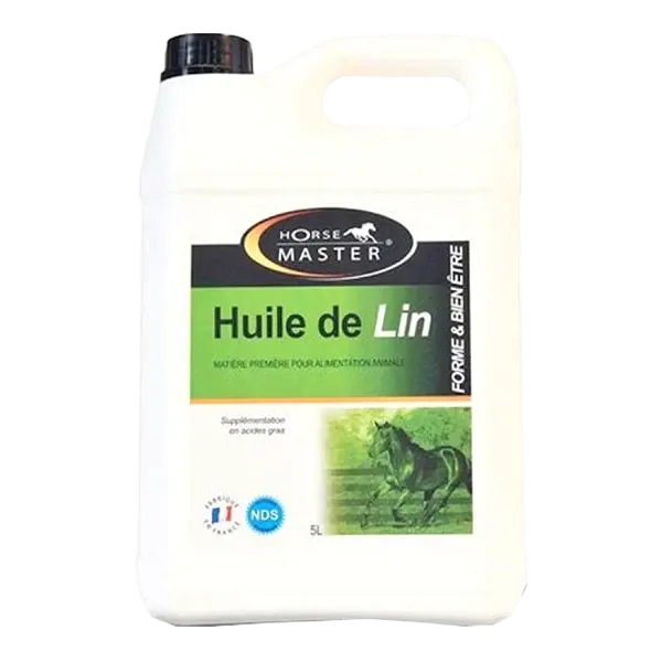 Linseed Oil - Fatty Acids - Horse - 5 L - HORSE MASTER