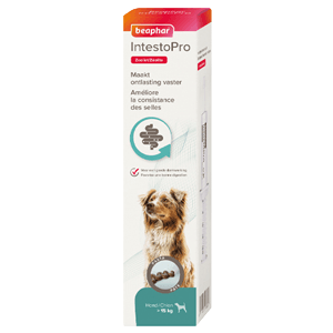 IntestoPro - Πάστα για κόπρανα - Σκύλοι πάνω από 15 kg - 2x20 ml - BEAPHAR