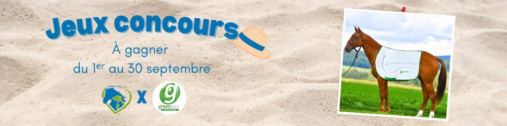 Bandeau secondaire pour présenter le jeu concours de GreenPex