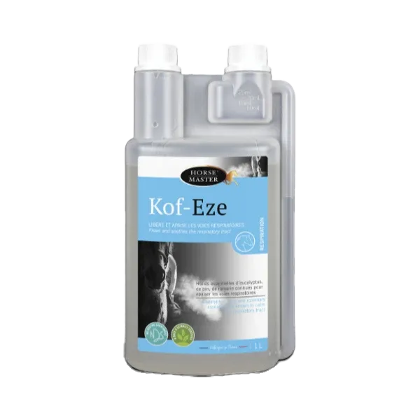 Kof-Eze - Toux du cheval - Nébulisation - 1L - Horse Master