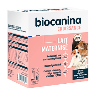 Milk replacer - 2 sachets of 200 g and 1 bottle 80 ml - Puppy and kitten - BIOCANINA