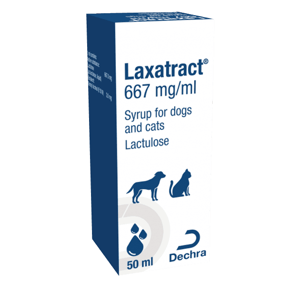 Laxatract - Constipation du Chien et du chat - 667 mg/ml - 50 ml - DECHRA