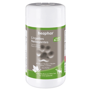 Lingettes Nettoyantes - Chien et chat - 100 Lingettes - BEAPHAR