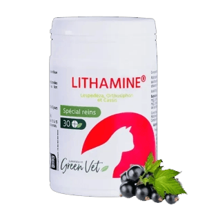 Lithamine - Confort rénal - 30 comprimés - Chat - GREENVET