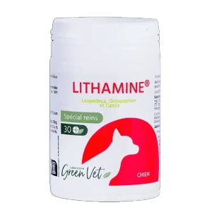 Lithamine - Confort rénal - 30 comprimés - Chien - GREENVET