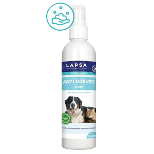 Lotion gegen Gerüche – Hund und Katze – 240 ml – LAPSA