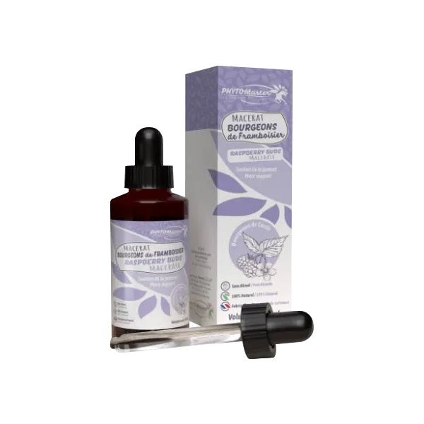 Macérat de bourgeons de Framboisier - Soutien de la jument - 60 ml - PHYTO MASTER