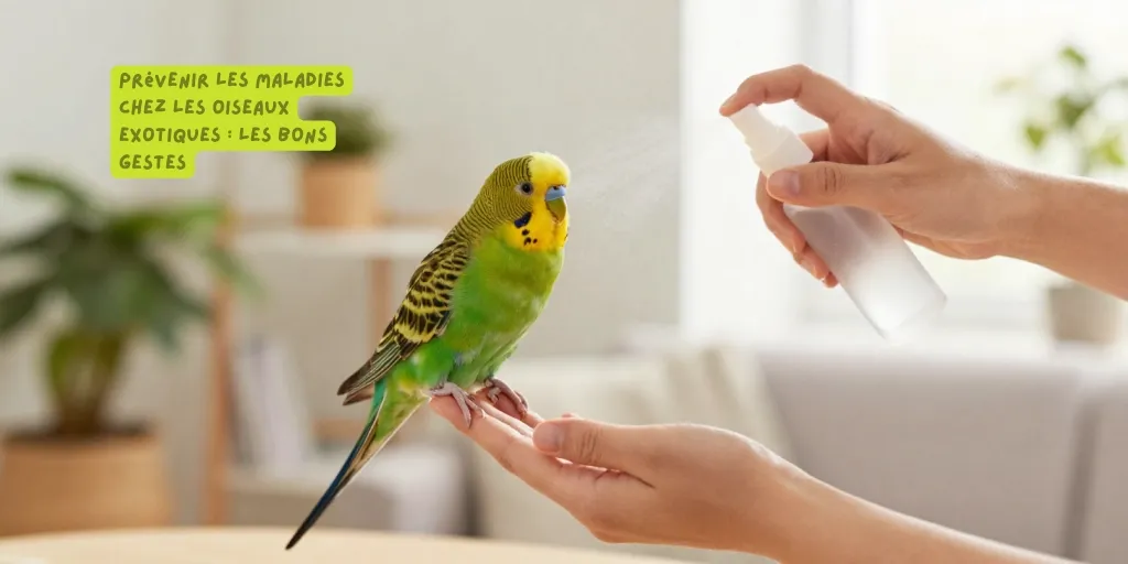Prévenir les maladies chez les oiseaux exotiques - les bons gestes - Produits-veto.com