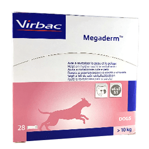 Megaderm - Troubles dermatologiques - Eczéma - Chien - plus de 10 kg - VIRBAC