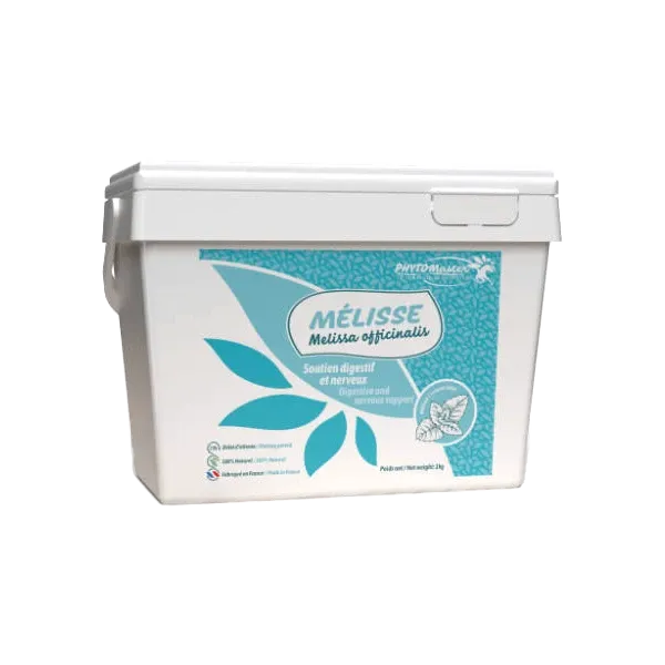 Mélisse - Soutien digestif et nerveux du cheval - 1 kg - PHYTO MASTER