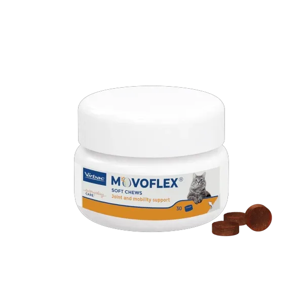 Movoflex Chat - Soutien et confort articulaire - 30 bouchées - VIRBAC