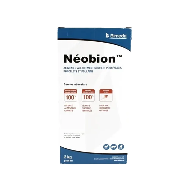 Neobion - Leche maternizada para potros, terneros y lechones - 2 Kg - BIMEDA