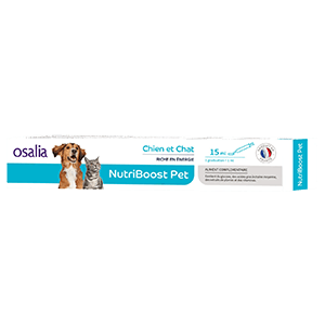 NutriBoost Pet - Vitamines et riche en énergie - Chiot et chaton - 15 ml - OSALIA