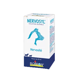 Nervosyl pour chien et chat - Traitement homéopathique de la nervosité - 30 ml - BOIRON
