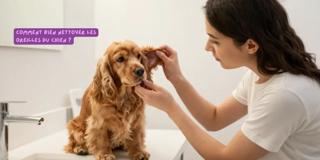 Comment bien nettoyer les oreilles du chien - Produits-veto.com