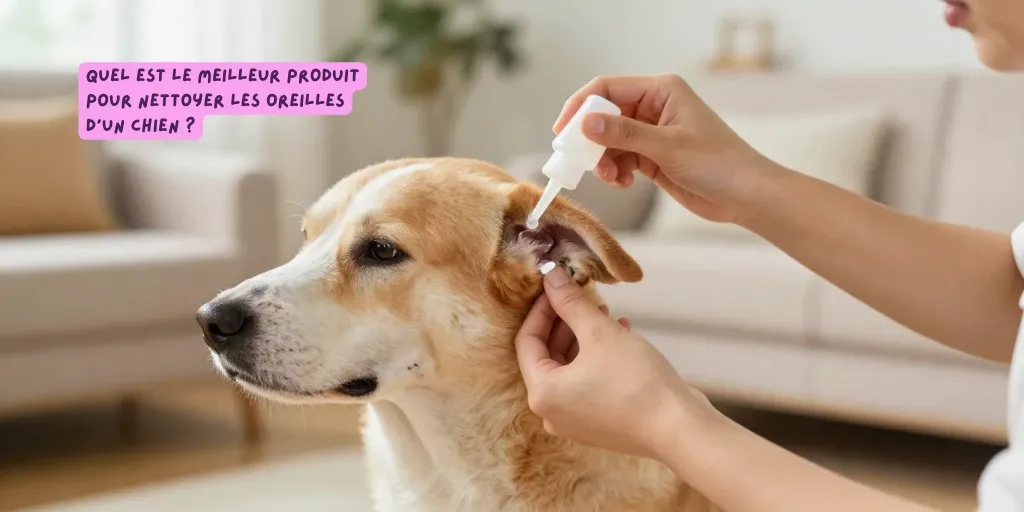 Quel est le meilleur produit pour nettoyer les oreilles d'un chien - Produits-veto.com