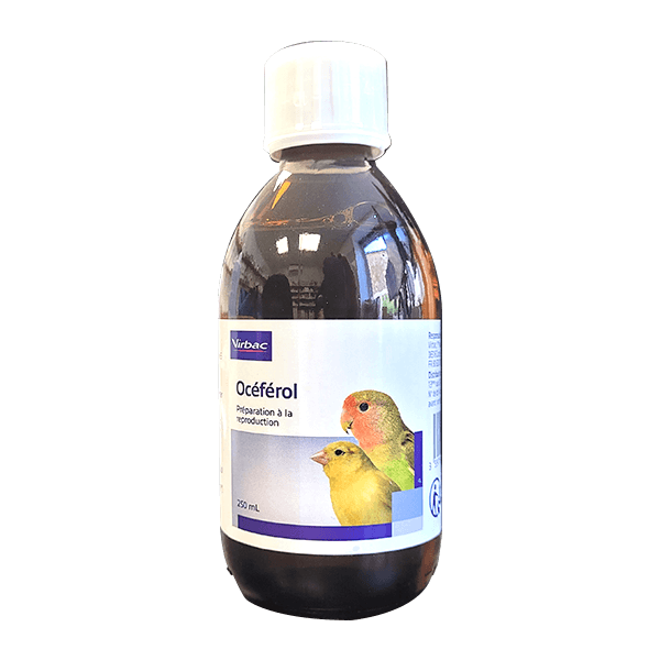 Océférol - Vitamine E pour la reproduction des oiseaux - 250 ml - VIRBAC