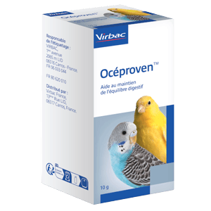 Océproven - Equilibre digestif - Flore intestinale - 10 g - Oiseaux - VIRBAC