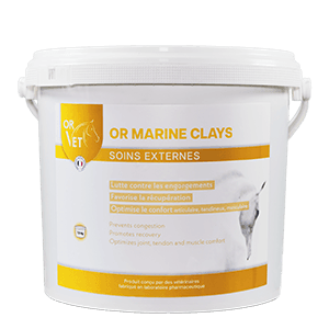 OR Marine Clay – Argilla – Congestione – Circolazione sanguigna – Cavallo – 7,5 kg – OR VET