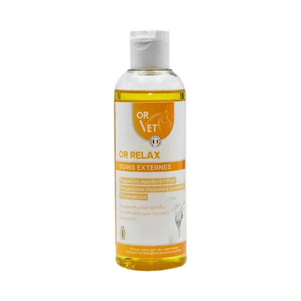 Or Relax - Relaxing massage oil for horses - 200 ml - OR VET