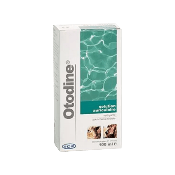 Otodine - Solution Auriculaire - Chien et chat - 100ml - ICF