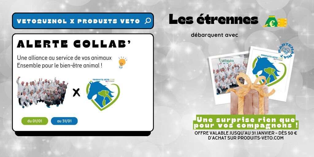 Image principale du partenariat d'influence vetoquinol x produitsveto