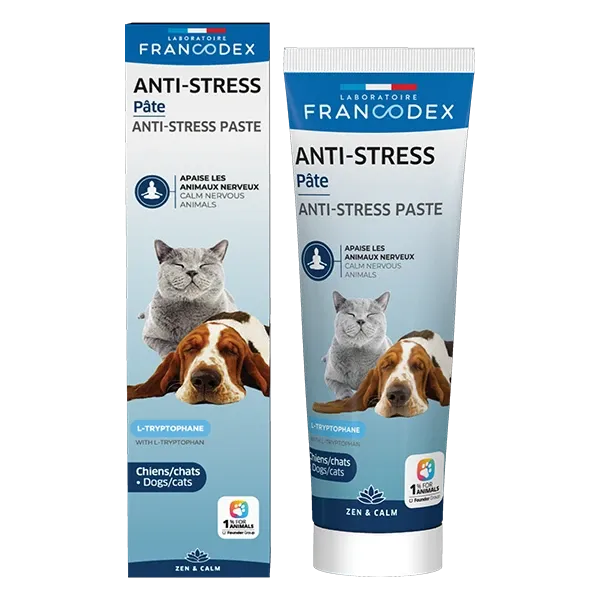 Pâte anti-stress pour chien et chat - 100 g - FRANCODEX