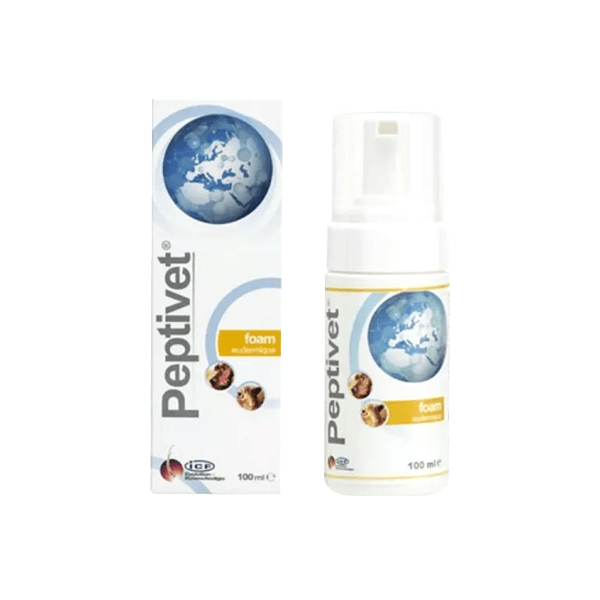 Peptivet Foam - Mousse eudermique - Chien et chat - 100 ml - ICF