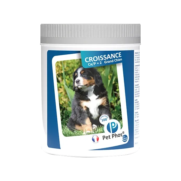 Pet Phos Croissance du Grand chien - Ca/P=2 - 100 tabletten - CEVA