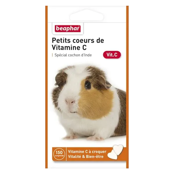 Vitamin-C-Herzchen - Speziell für Meerschweinchen - 50g - BEAPHAR