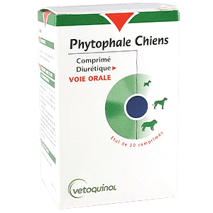 Phytophale - Diurétique - Stimulation hépato-rénale - Chiens - 30 comprimés - VETOQUINOL