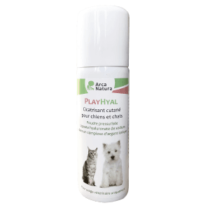 Playhyal - Cicatrisant cutané - 125 ml - Chien et chat - ARCA NATURA