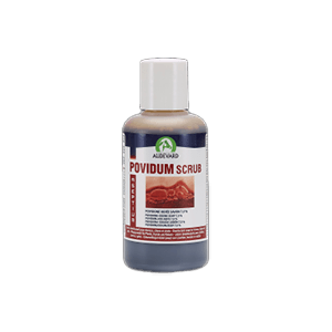 Povidum Scrub - Savon désinfectant - Flacon de 120 ml - AUDEVARD