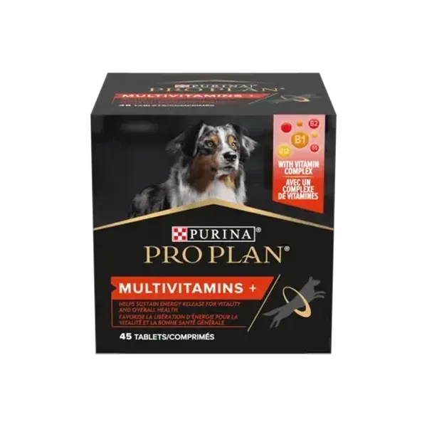 Pro Plan Multivitamins + Vitamines dla psa - 45 tabletek - PURINA