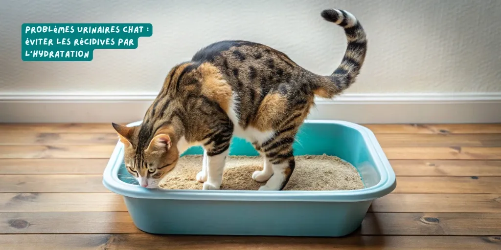 Problèmes urinaires chat : éviter les récidives par l’hydratation - Produits-veto.com