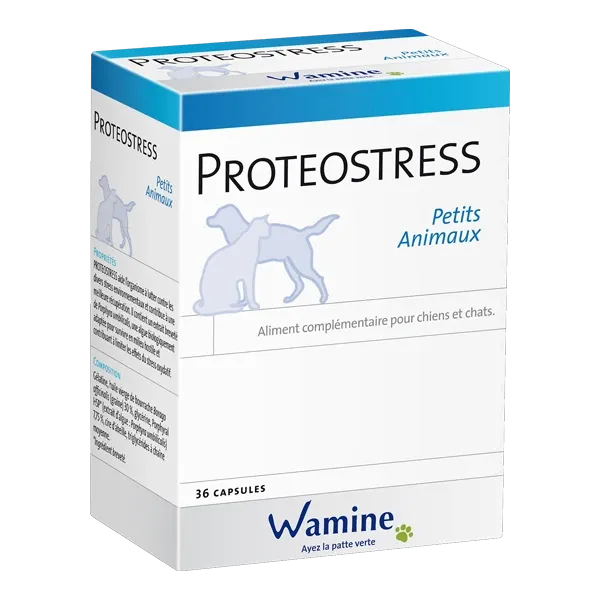 ProteoStress - Περιβαλλοντικό στρες - 36 κάψουλες - Σκύλος και γάτα - WAMINE