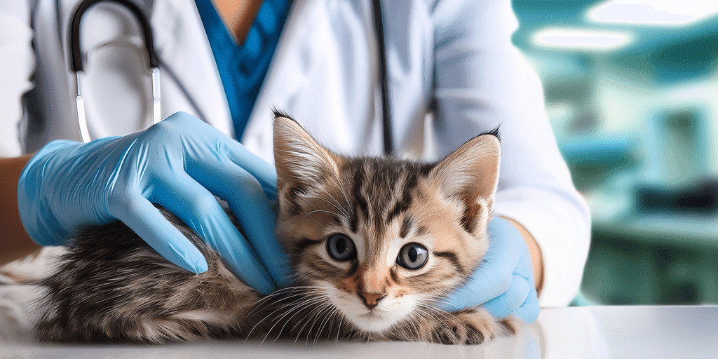 Image principale de l'article Quand faut-il donner du vermifuge à un chat ? sur la vermifugation chez le chat.