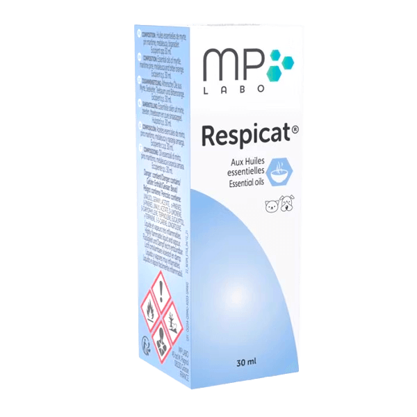 Respicat - Aceites esenciales - Respiración - 30 ml - Gato - MP LABO