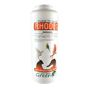 Rhodeo Poudre - Antiparasitaire aviaire - 250 g - GREENVET