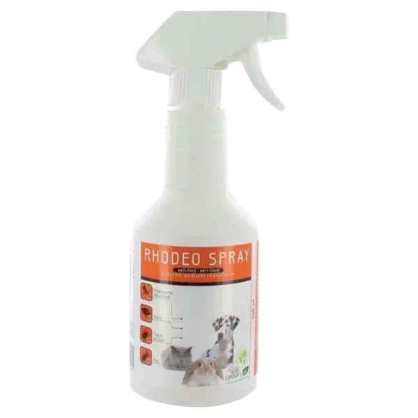 Rhodeo Spray anti-parasitaire Chien, Chat et NAC - 125 ml - GREENVET