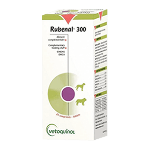 Rubenal 300 - Niereninsuffizienz bei Hunden und Katzen über 10 kg - 60 Tabletten - VETOQUINOL